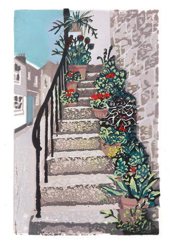 Flower pots, St Ives