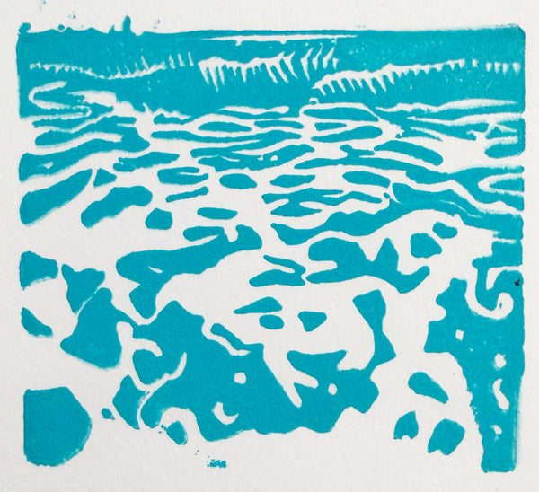 Mini Print - Longships Lighthouse