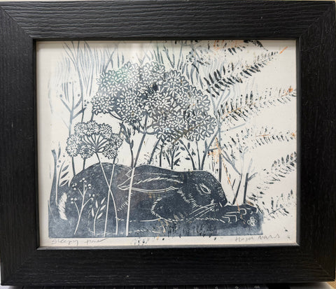 Meadow Hare - Framed