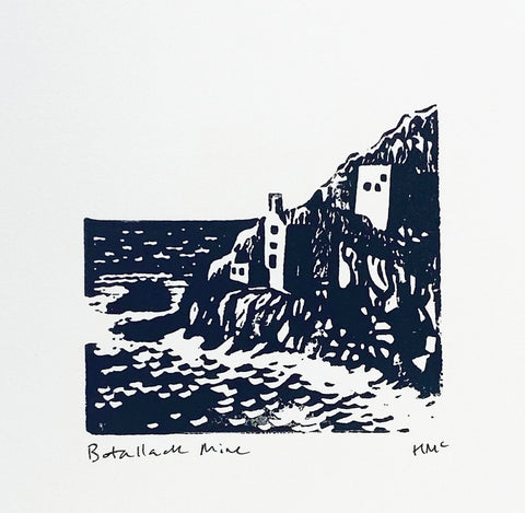 Mini Print - Botallack Mine