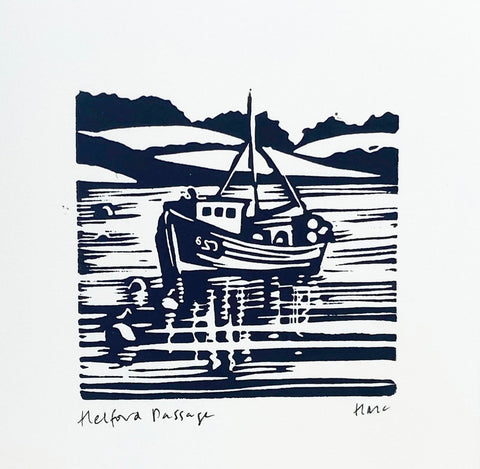 Mini Print - Helford Passage