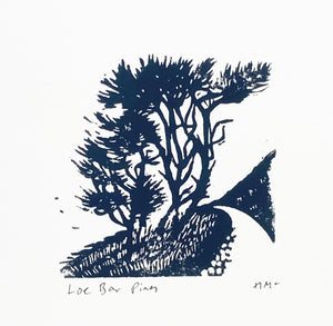 Mini Print - Loe Bar, Pines