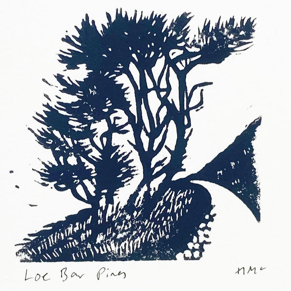 Mini Print - Loe Bar, Pines