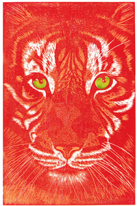 Tiger Red giclee