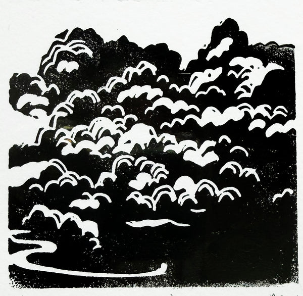 Mini Print - Storm clouds brewing