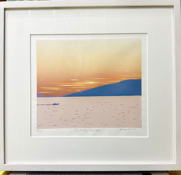 Turkey Sunset - Framed
